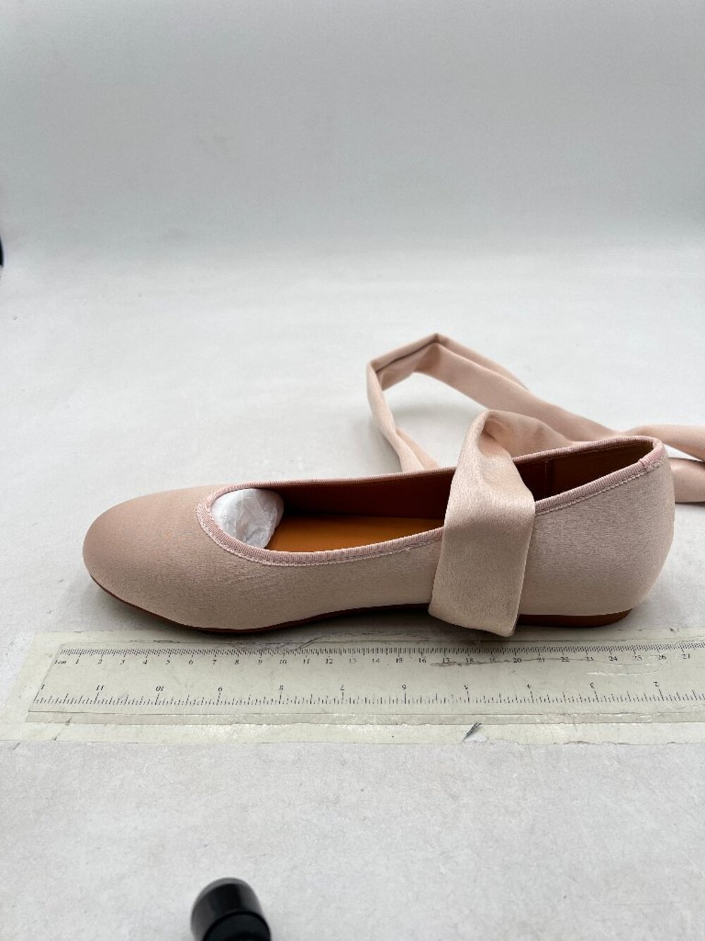 FOWT Light Pink Round Toe Strappy Ankle Strap Pumps Flat Ladies Comfy Shoes